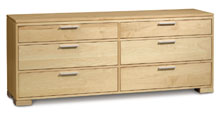 Sutton 6 Drawer in Maple