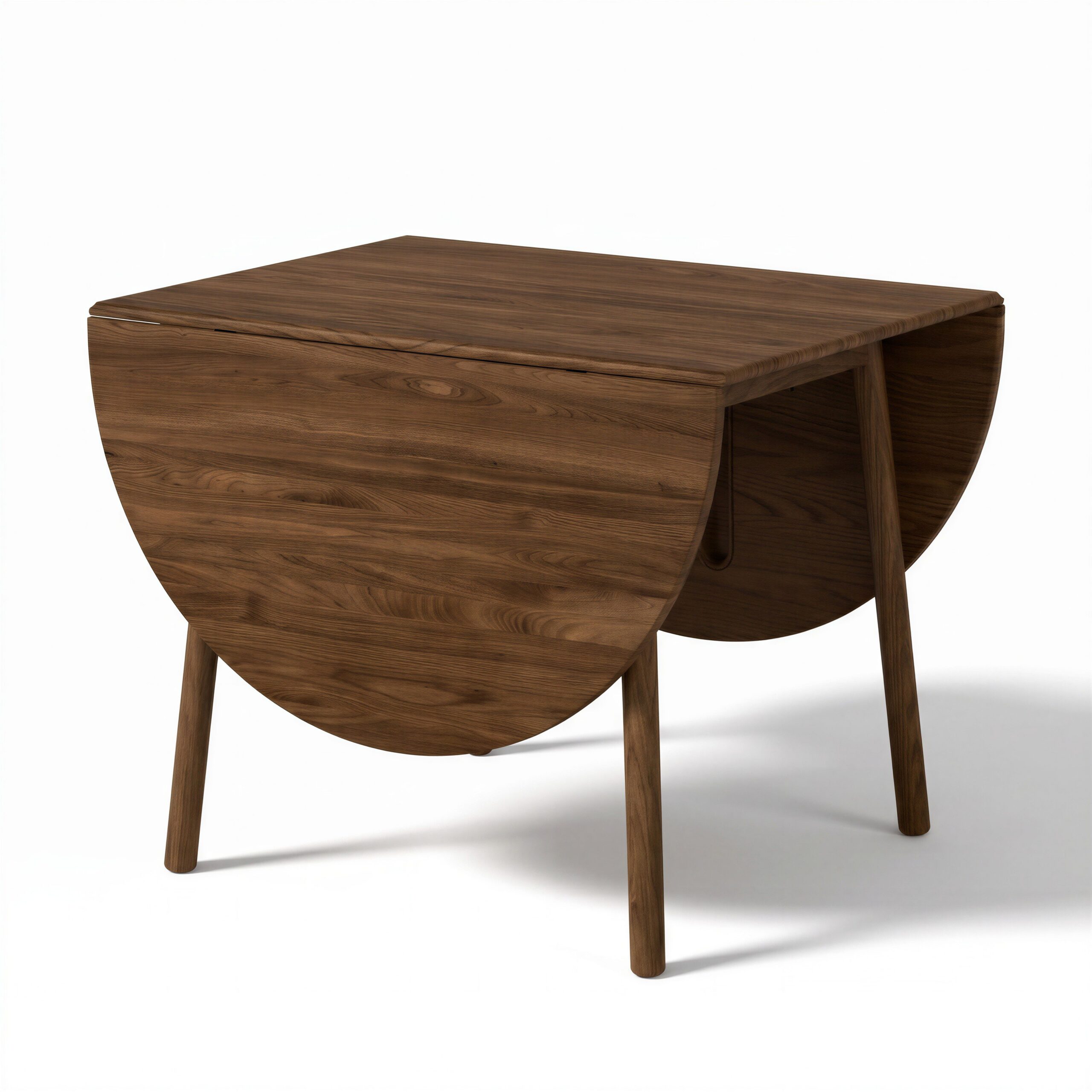 BatonDropLeafTableClosedWalnut