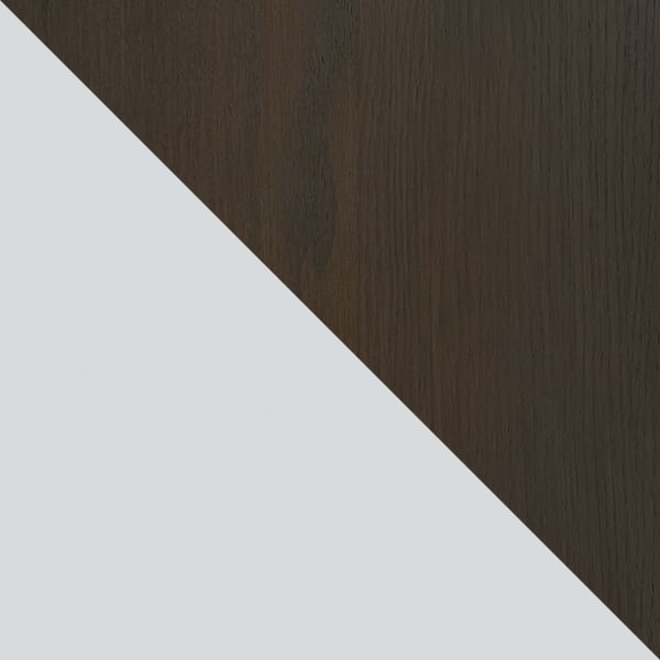 Taupe Oak/White